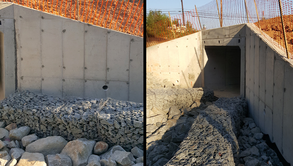 St. James Development Headwall - Wingwall1&2 and Headwall